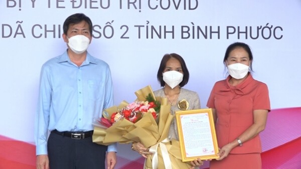 minh hung sikico N24 Tiếp nhận thiết bị y tế điều trị Covid 19 cho Bệnh viện dã chiến số 2 3