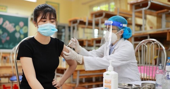 người dân Bình Phước đã tiêm vaccine