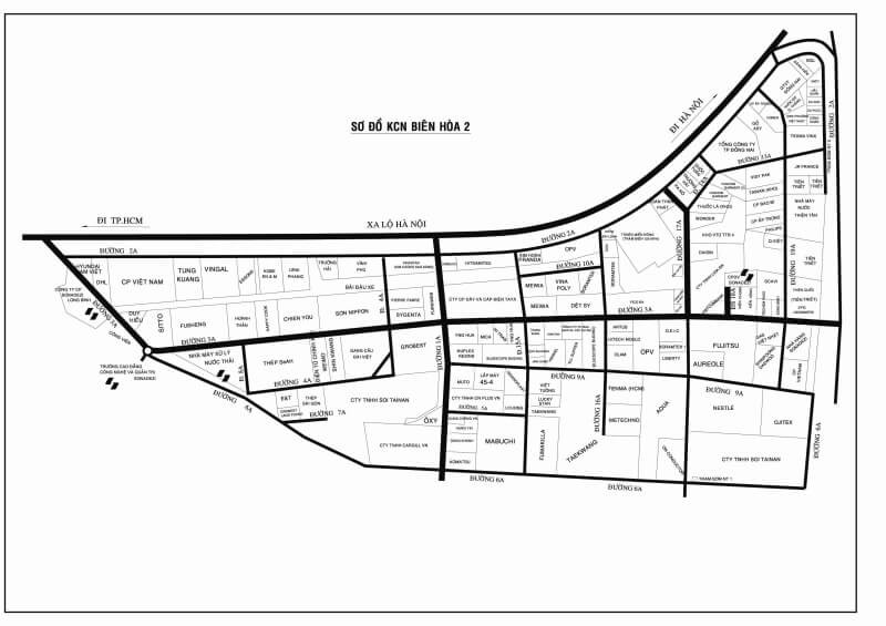 0 26 bản đồ quy hoạch khu công nghiệp Biên Hòa II