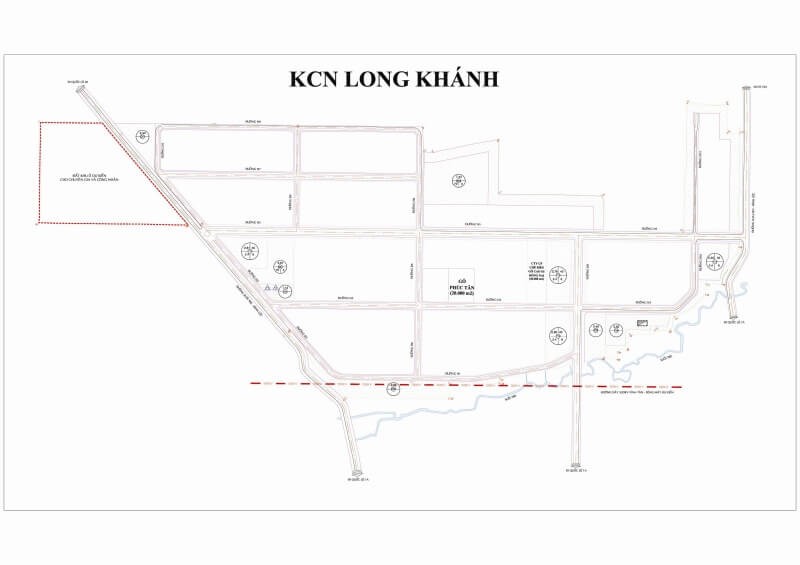 0 4 bản đồ quy hoạch khu công nghiệp Long Khánh