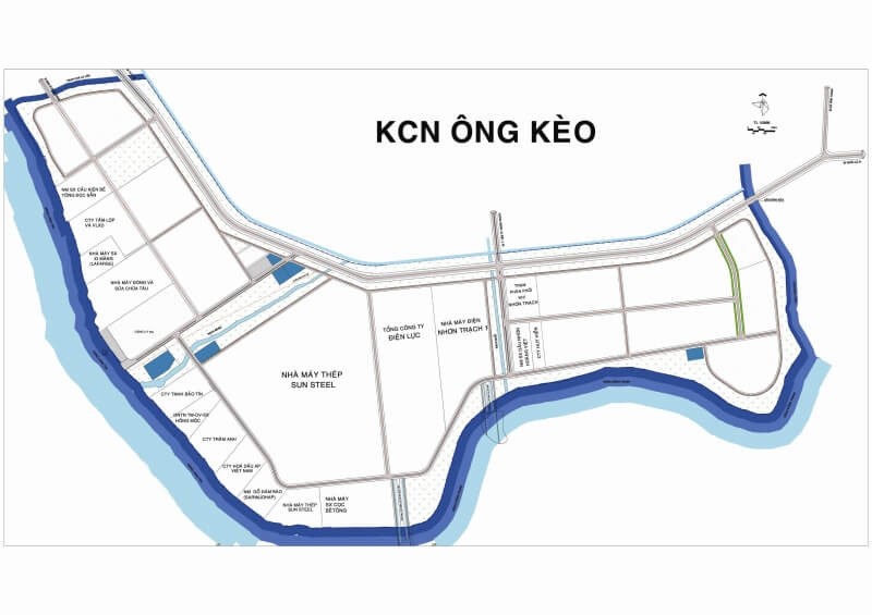 0 5 bản đồ quy hoạch khu công nghiệp Ông Kèo