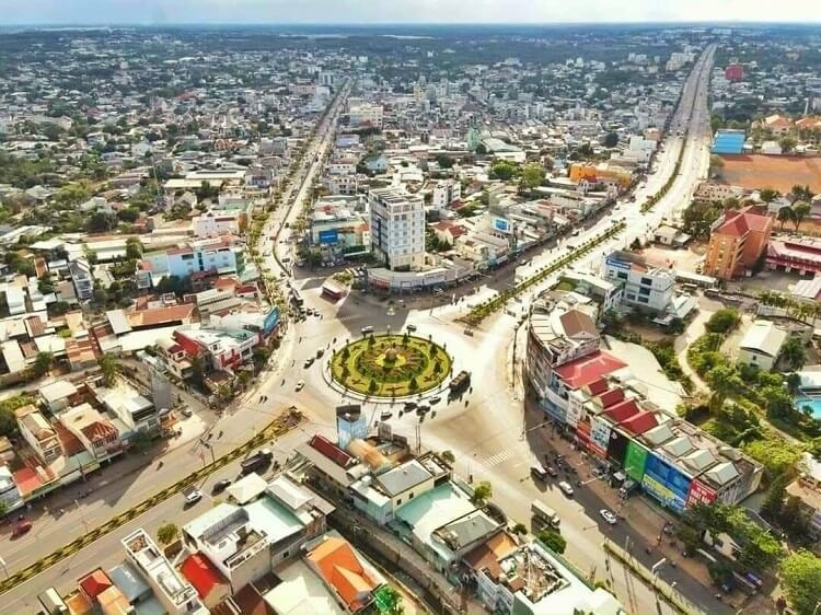 Hạ tầng tại Bình Phước đang ngày càng hoàn thiện