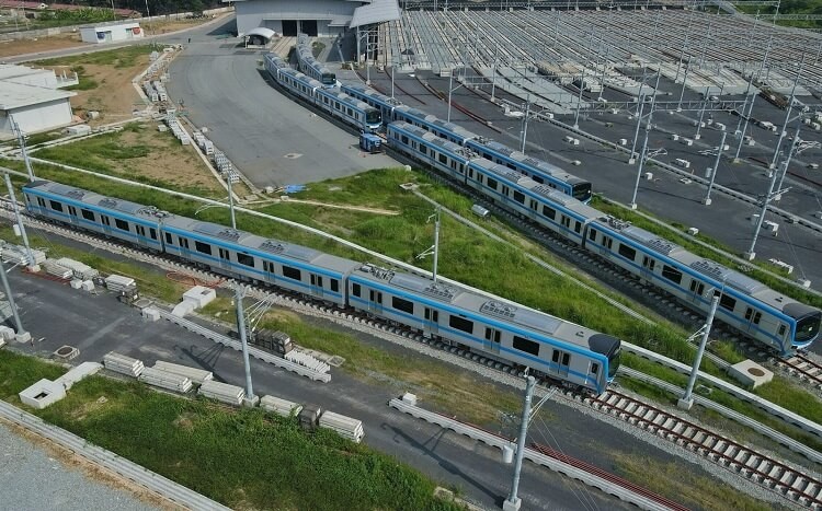 ​Tuyến metro số 1 của TP.HCM đang hoàn thành